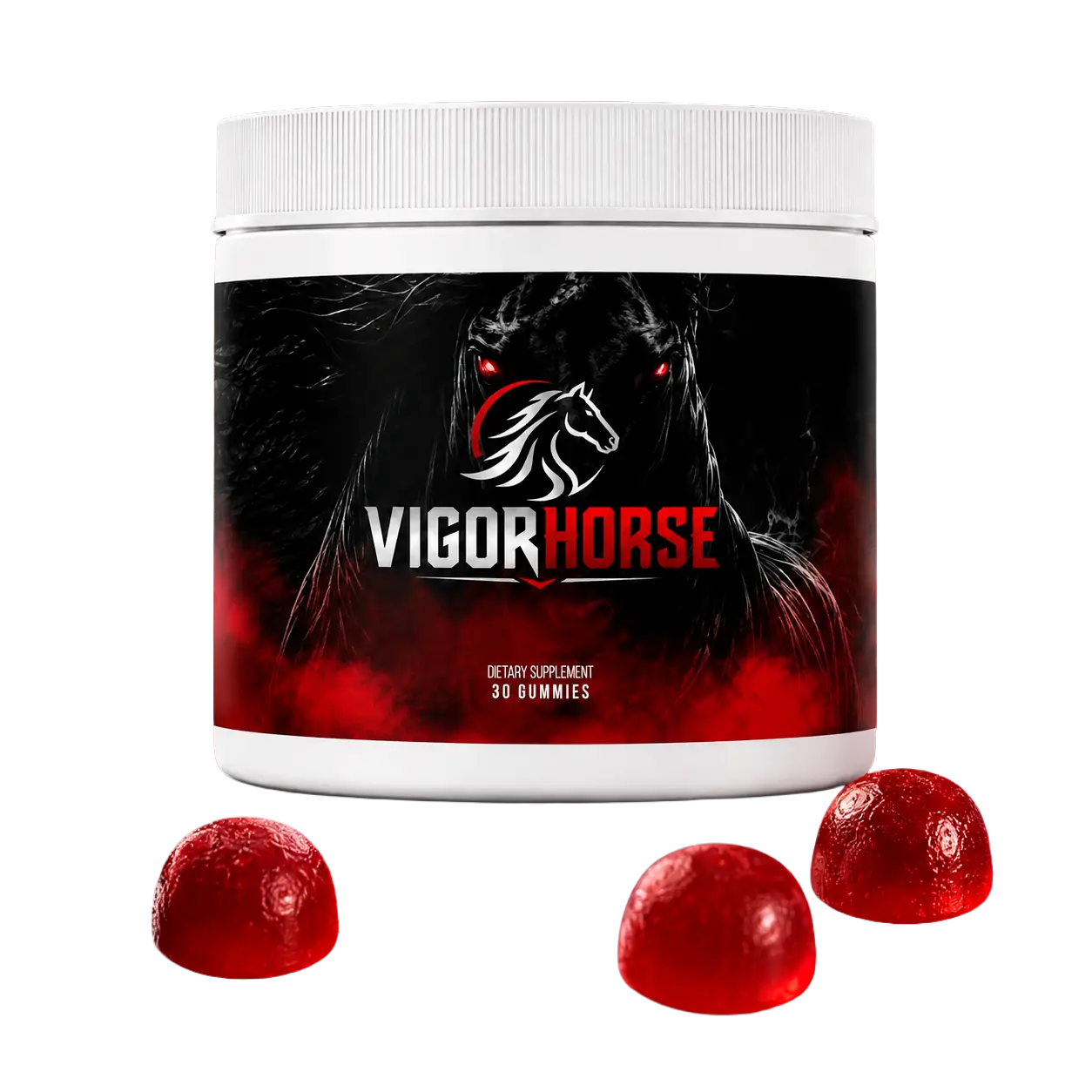 VigorHorse men's vitality gummies bottle